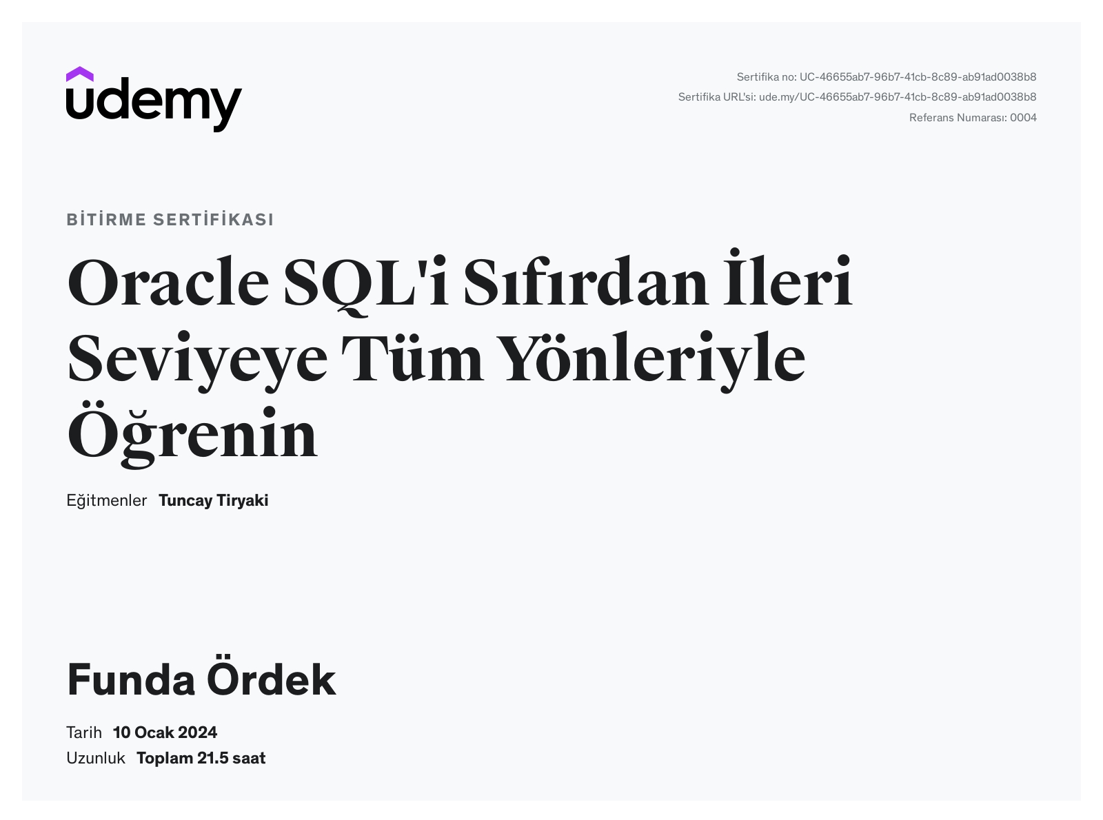 GitLab Sertifikası